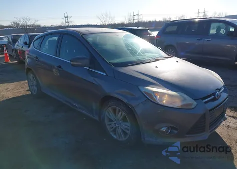 2012 Ford Focus Sel из США, поврежденный, VIN 1FAHP3M29CL170927